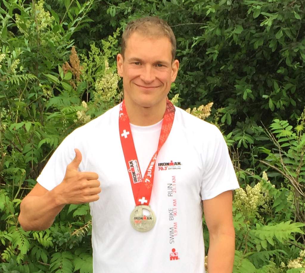 TriAsAthlet Christian Härtel qualifiziert sich für die Ironman 70.3